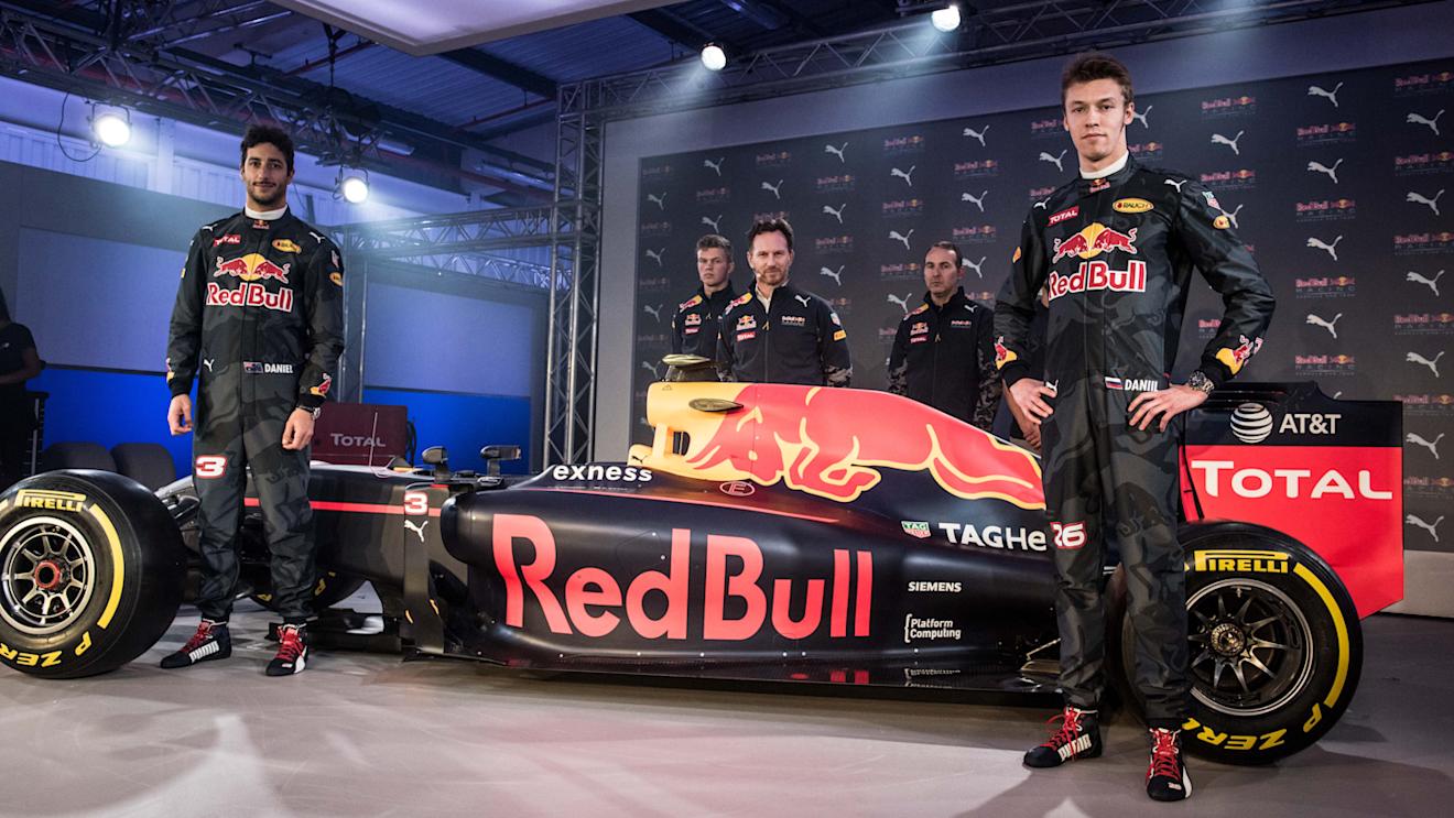 Red Bull reveal 2016 F1 livery